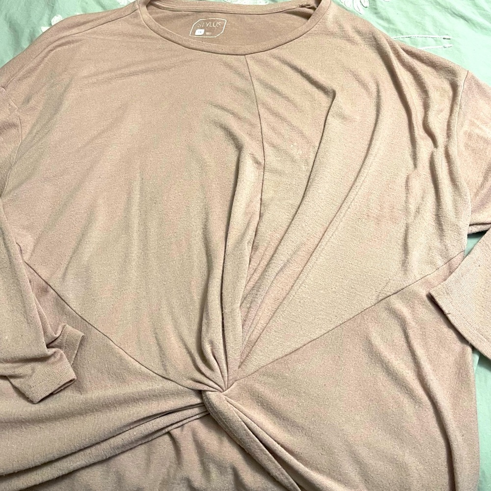Tan crème color long sleeve